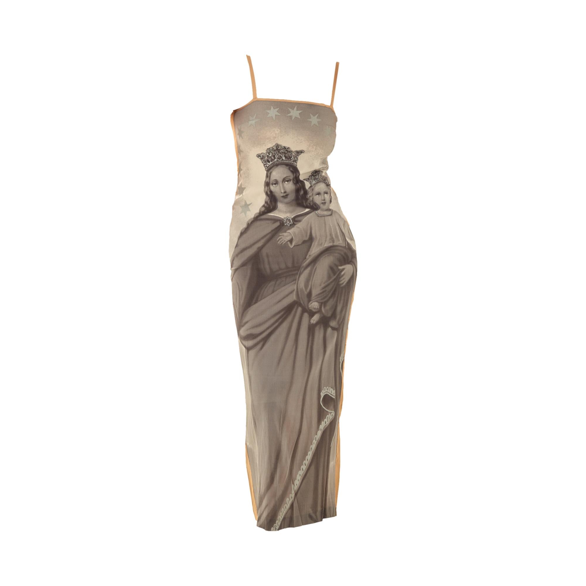 Dolce & Gabbana Virgin Mary Slip Dress
