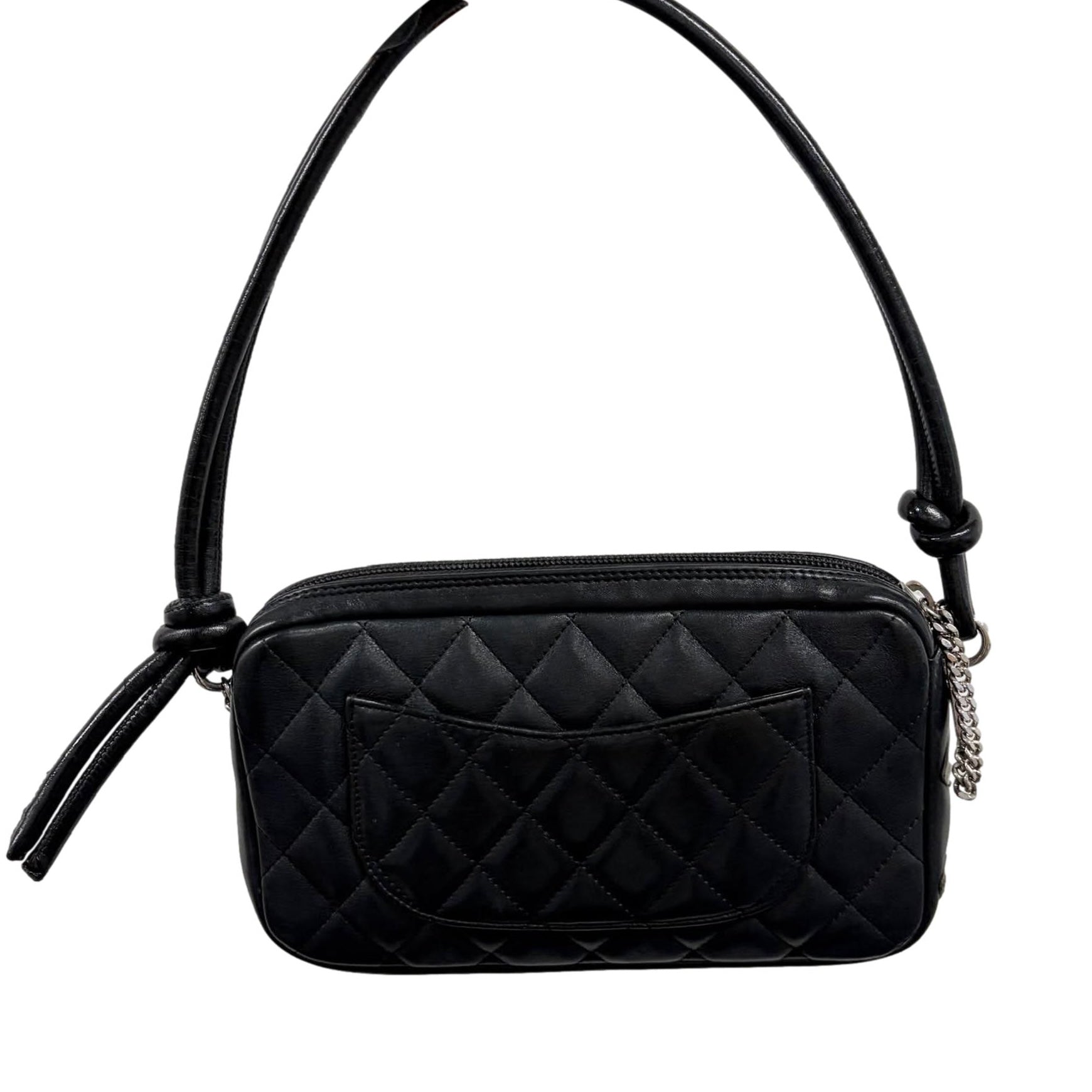 Chanel Black Quilted Cambon Shoulder Bag
