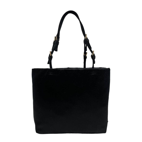 Prada Black Satin Mini Bag