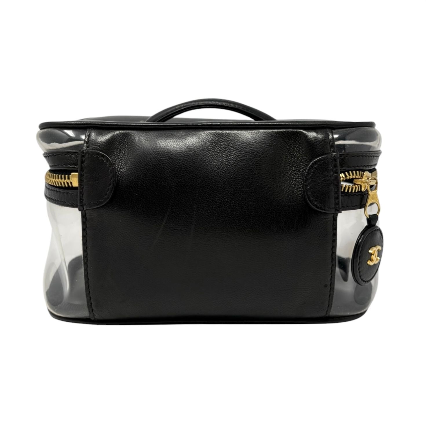 Chanel Black Transparent Vanity Bag