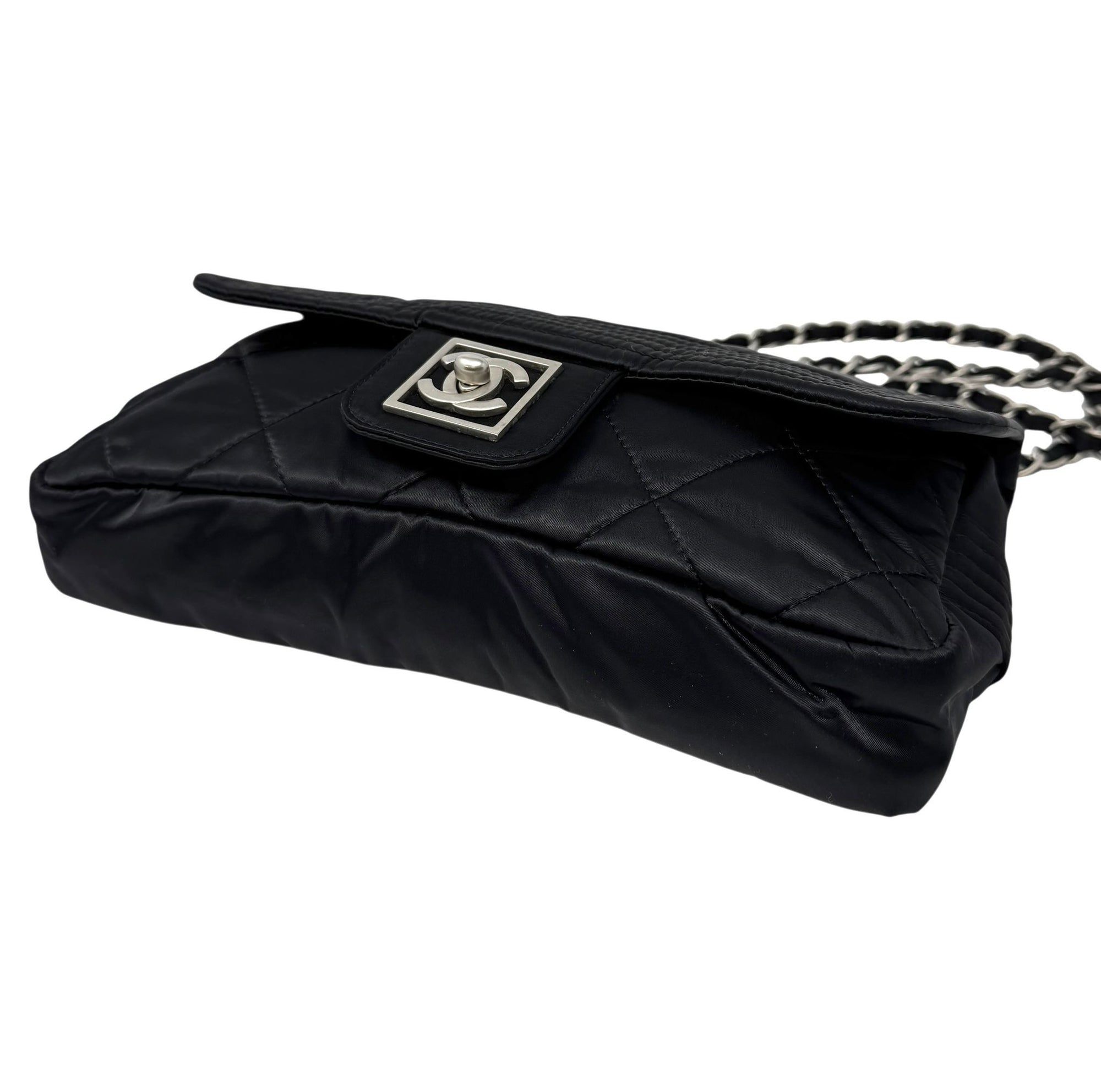 Chanel Black Sport Flap Bag