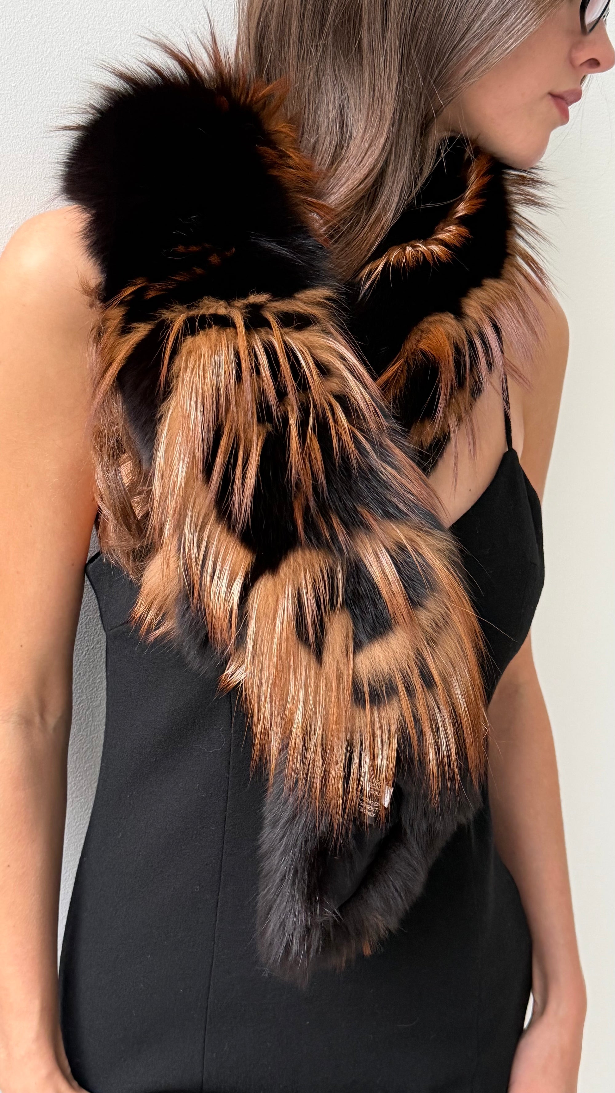 Roberto Cavalli Fox Fur Stole/Collar