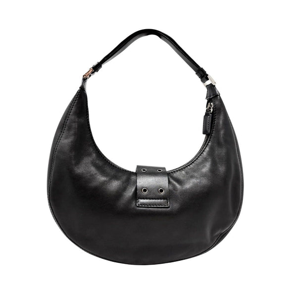 Dior Black Leather Shoulder Bag