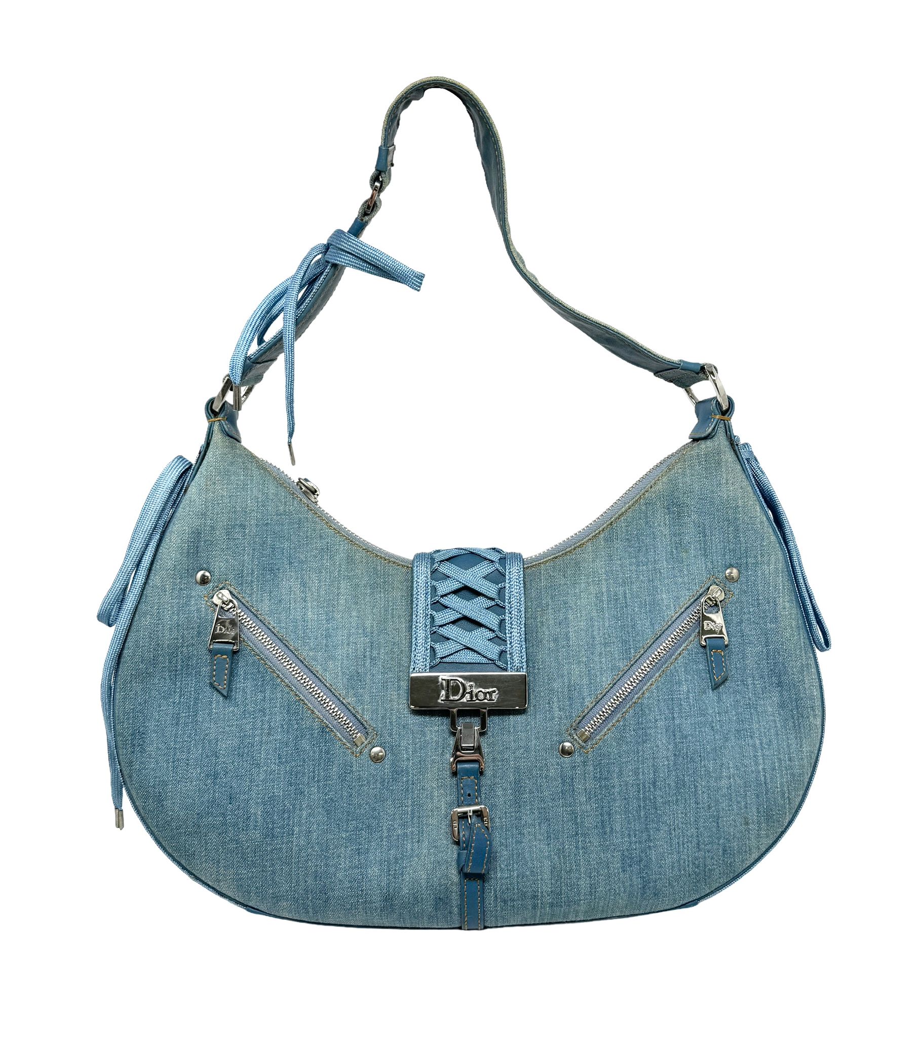 Dior Denim Corset Bag