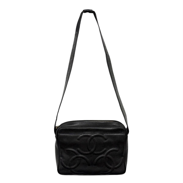 Chanel Black Caviar Camera Bag