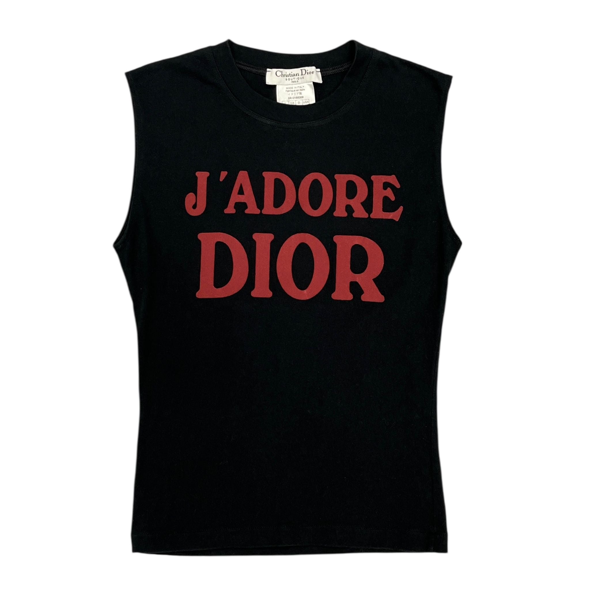 Christian Dior★クリスチャンディオール★J'ADOREタンクトップ J'adore Dior' Tank Top by Christian Dior - Pickle