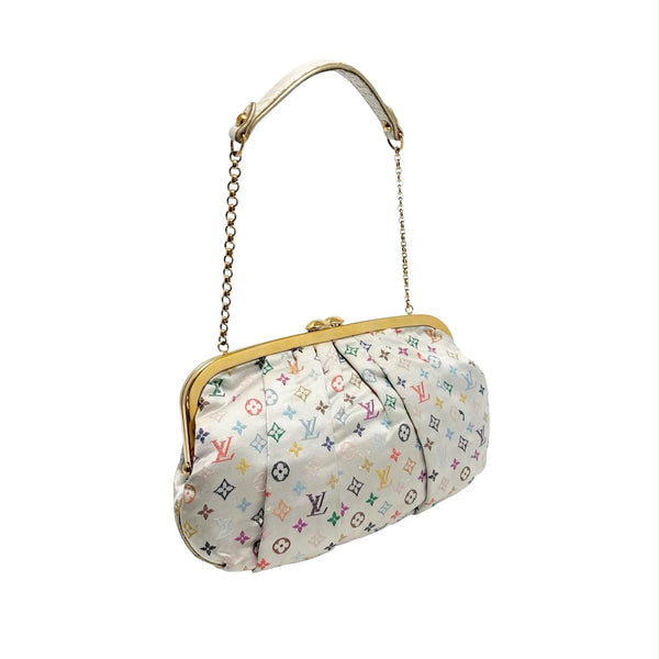 Louis Vuitton White Murakmi Chain Mini Bag