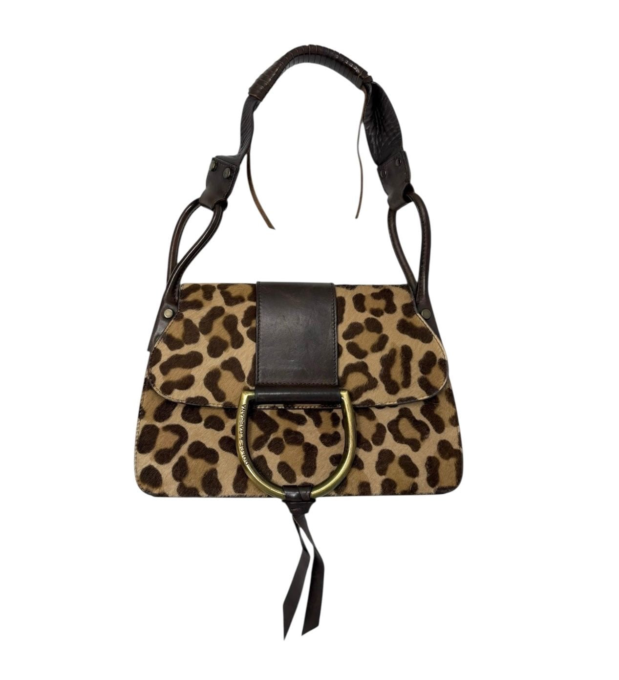 Dolce & Gabbana Cheetah Print Shoulder Bag