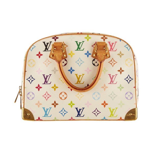 Louis Vuitton White Murakami Top Handle Bag
