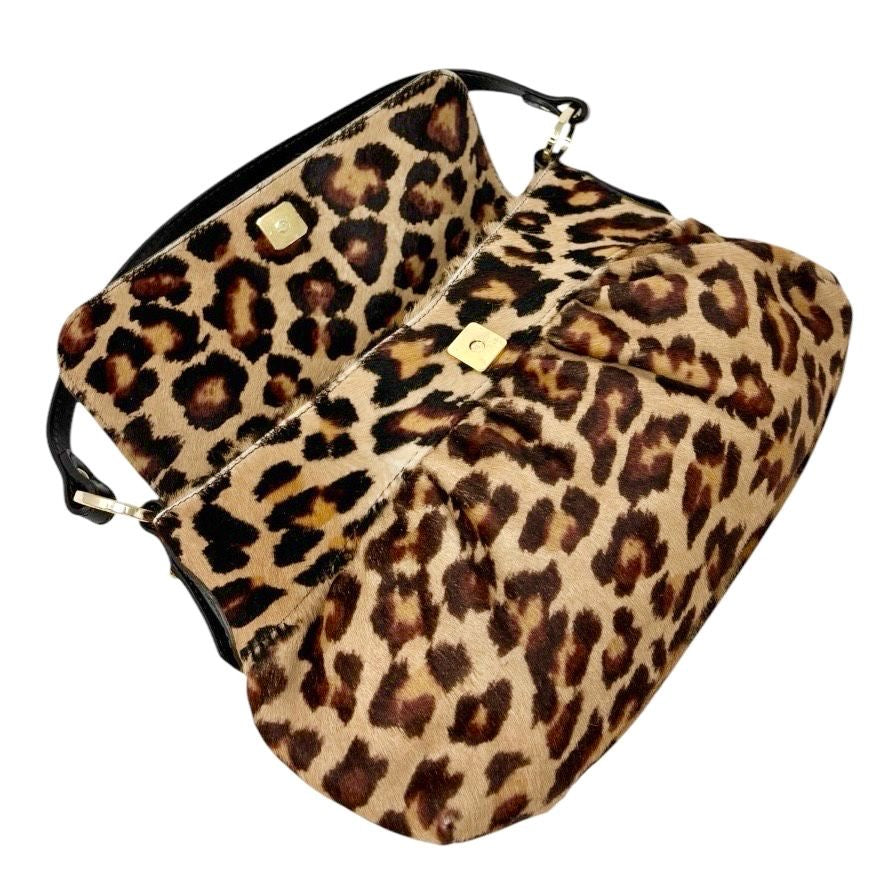 Fendi Cheetah Print Shoulder Bag