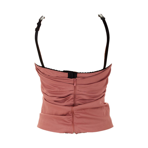 Dolce & Gabbana Lace Trim Tank