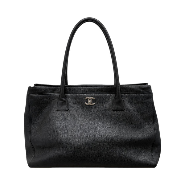 Chanel Black Caviar Cerf Tote