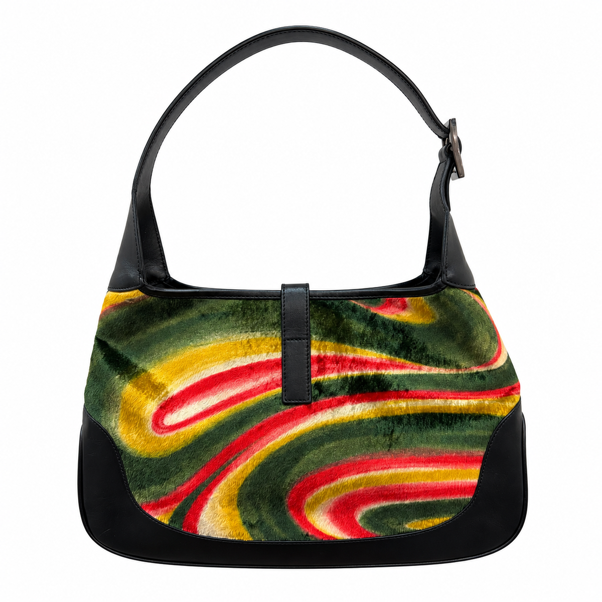 Gucci Velvet Psychedelic Jackie Bag