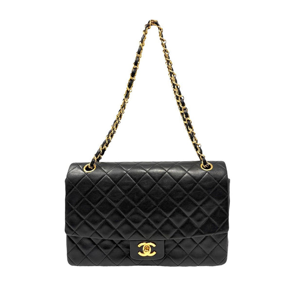 Chanel Black Lambskin Flap Bag