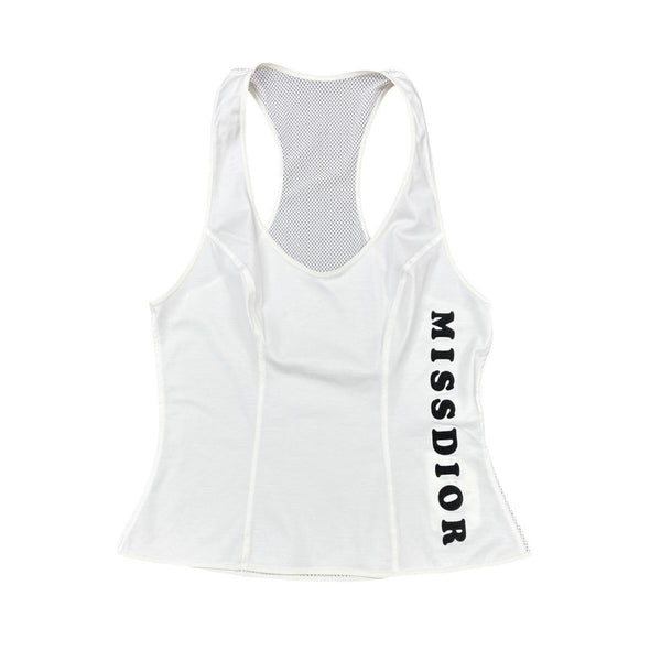 Dior White “Miss Dior” Tank