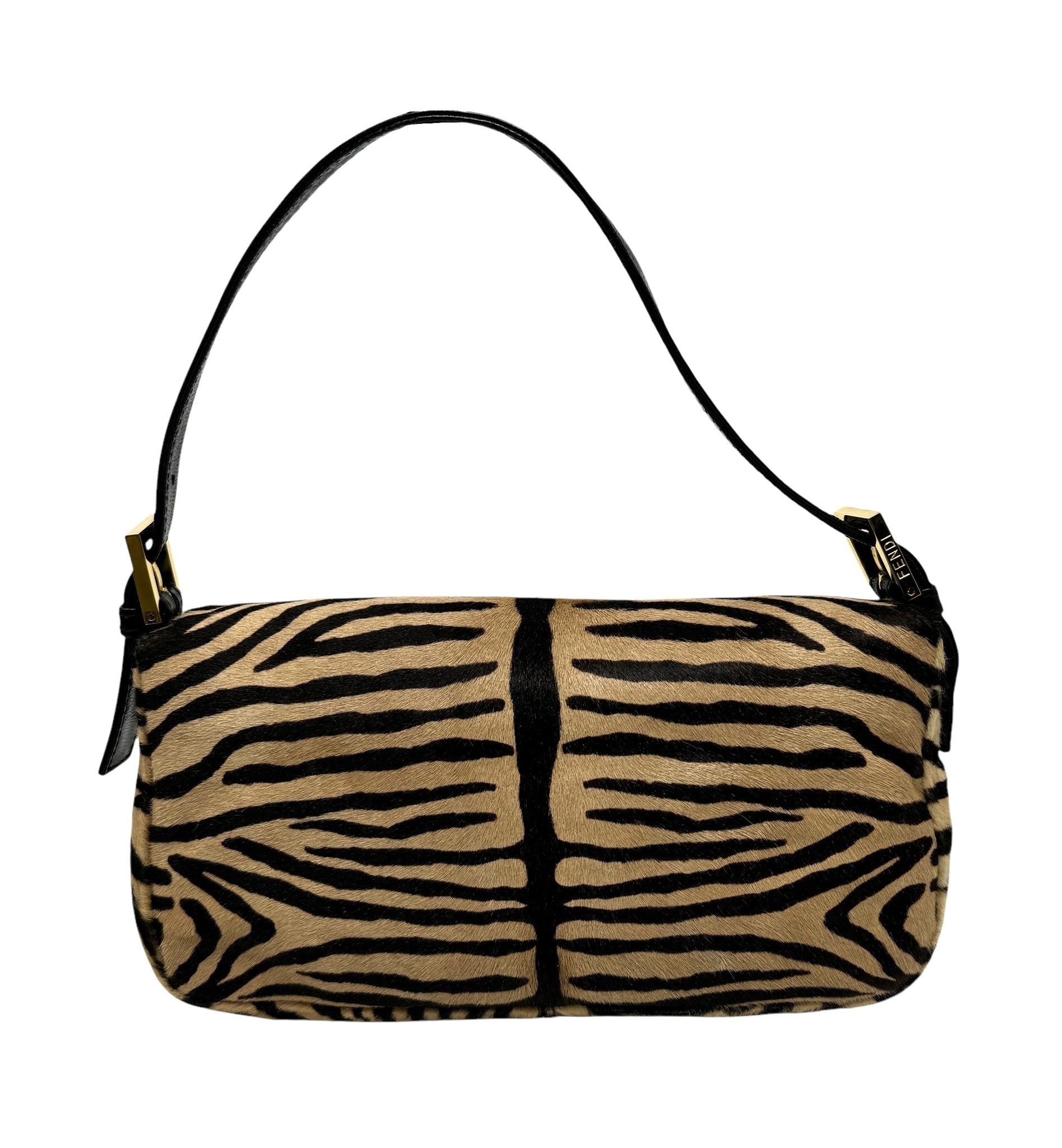 Fendi Cheetah Calf Hair Baguette