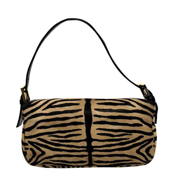 Fendi Cheetah Calf Hair Baguette