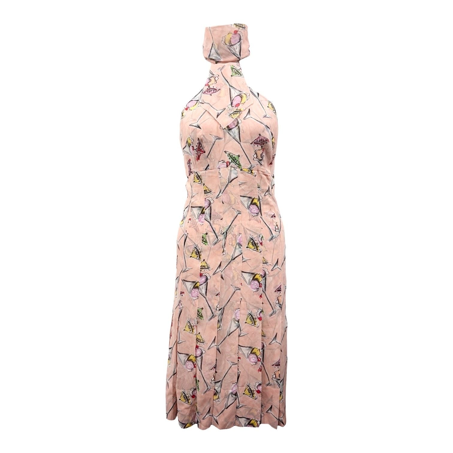 Chanel Pink Ice Cream Sundae Dress