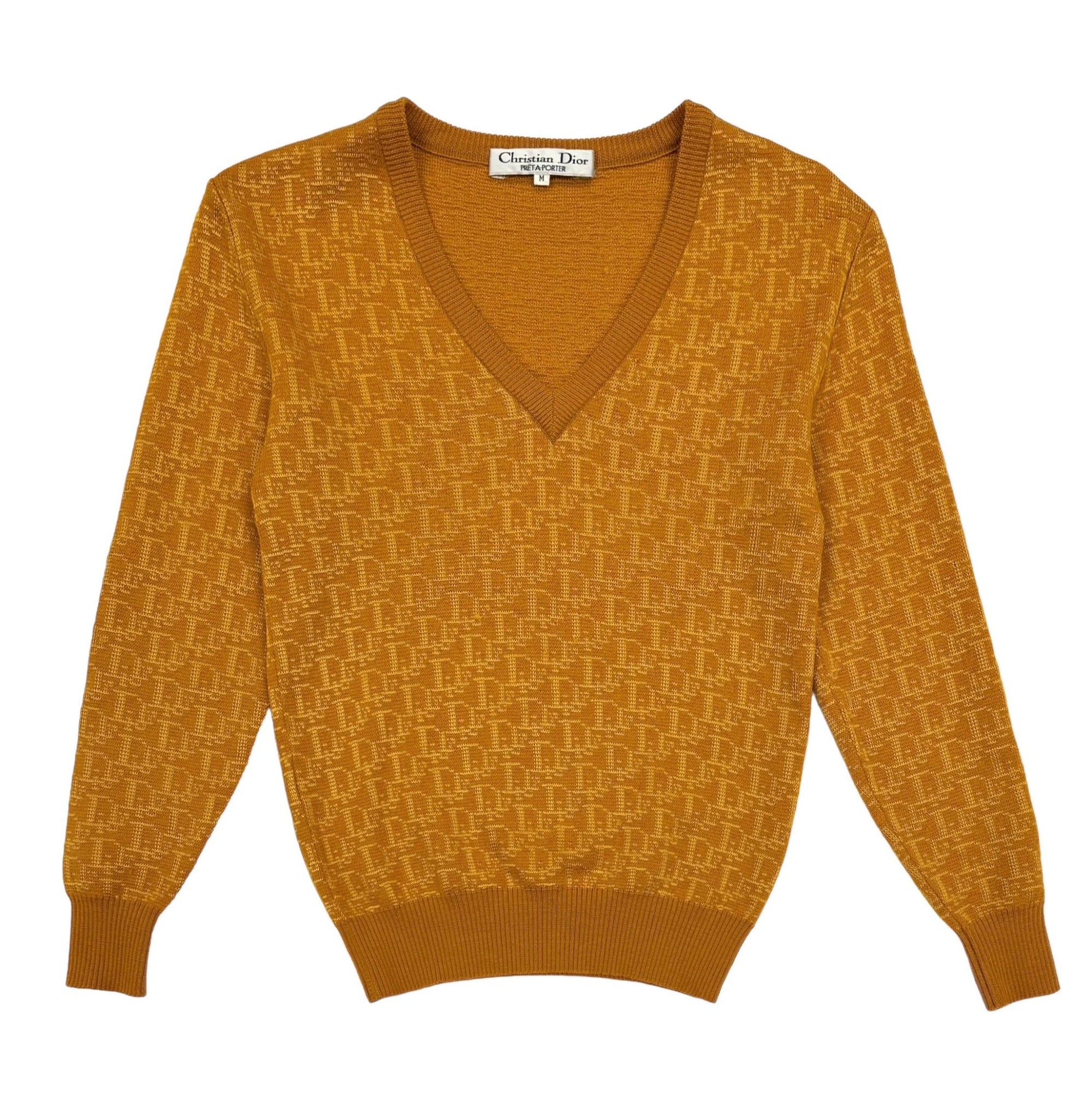 Dior Gold Logo Sweater