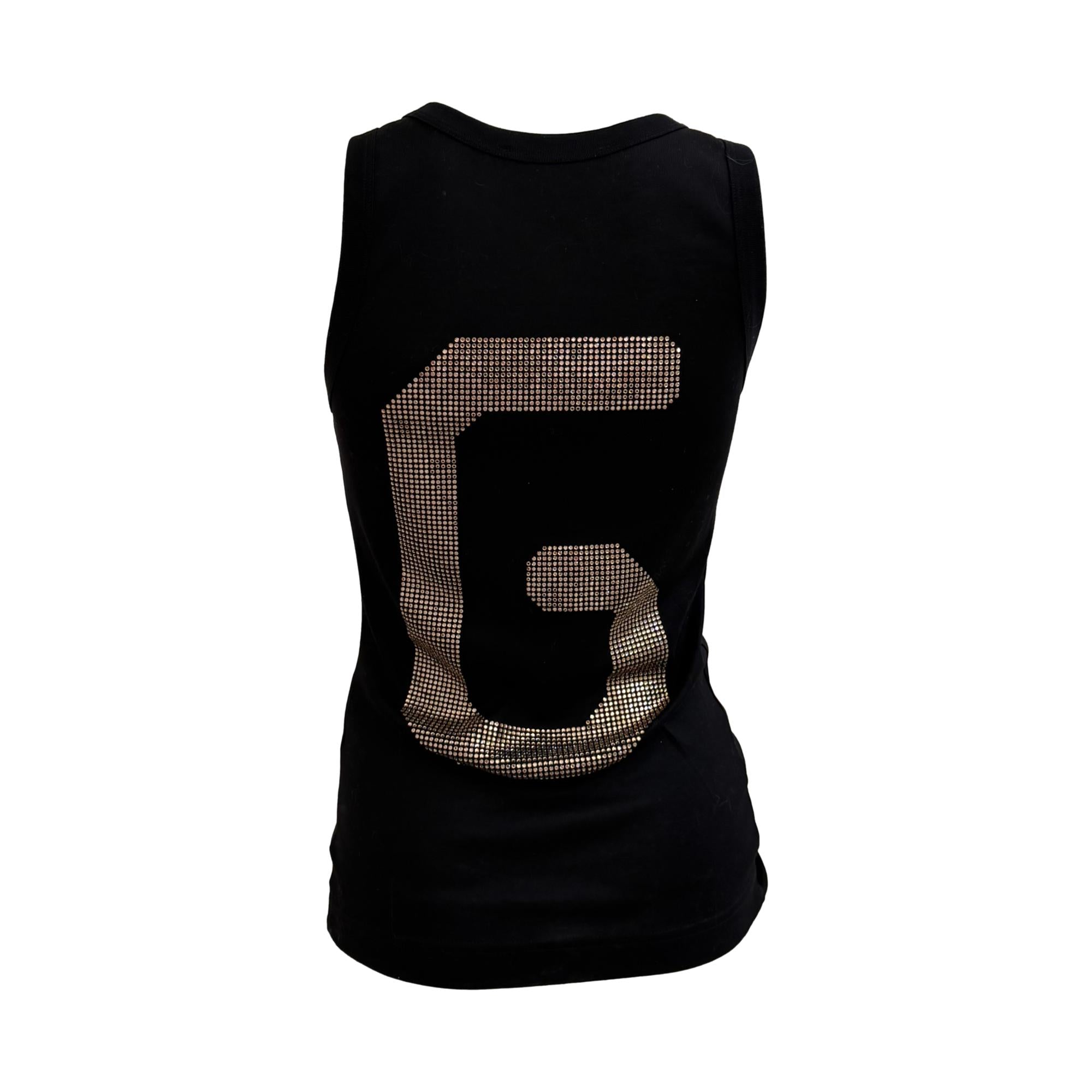 Dolce & Gabbana Rhinestone Tank