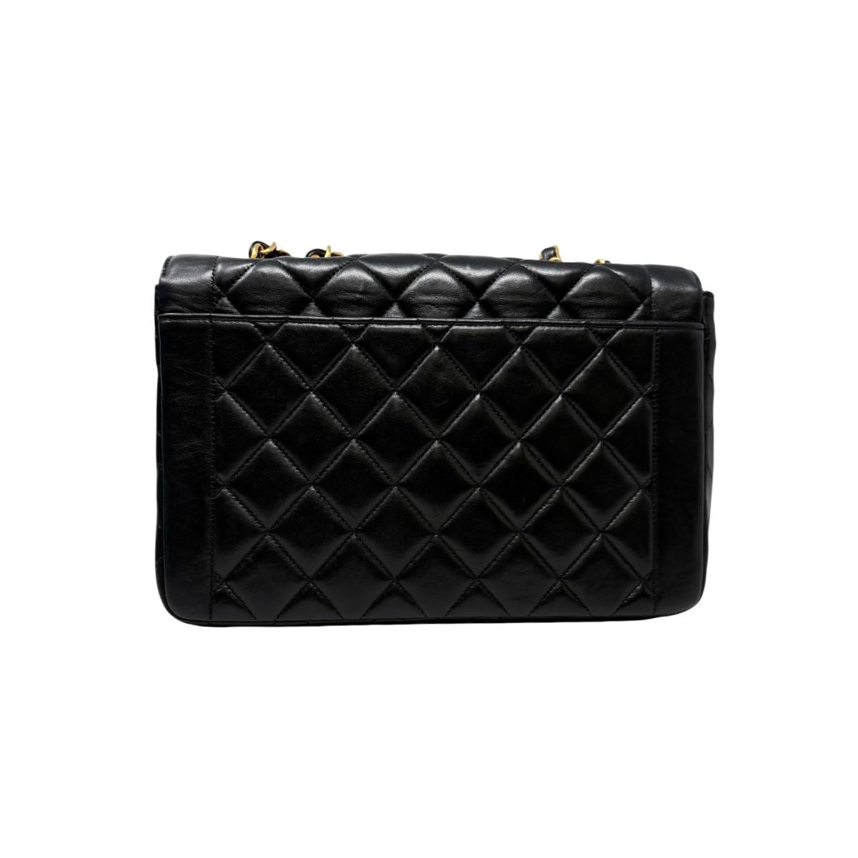 Chanel Black 2way Turnlock Flap Bag