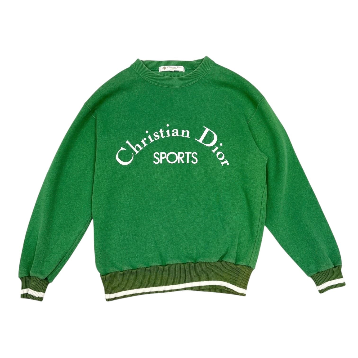 Dior Sports Green Logo Sweatshirt