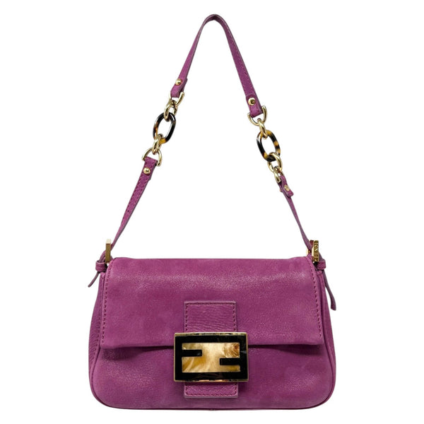 Fendi Pink Mini Baguette Bag
