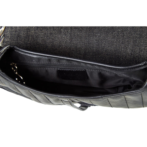 Dior Black Cadillac Saddle Bag