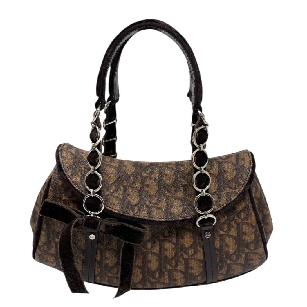 Dior Brown Romantique Shoulder Bag