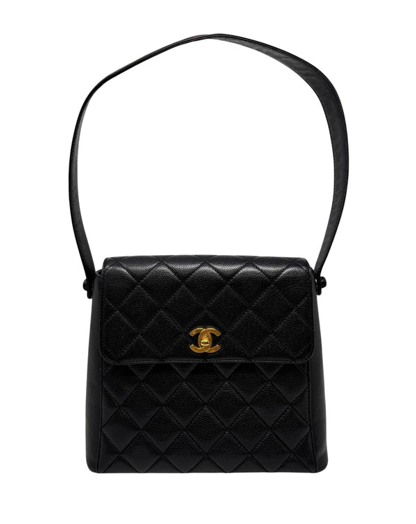 Chanel Black Caviar Shoulder Bag