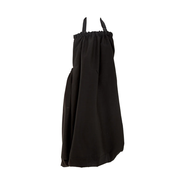 Yohji Yamamoto Black Draped Pocket Dress/ Skirt