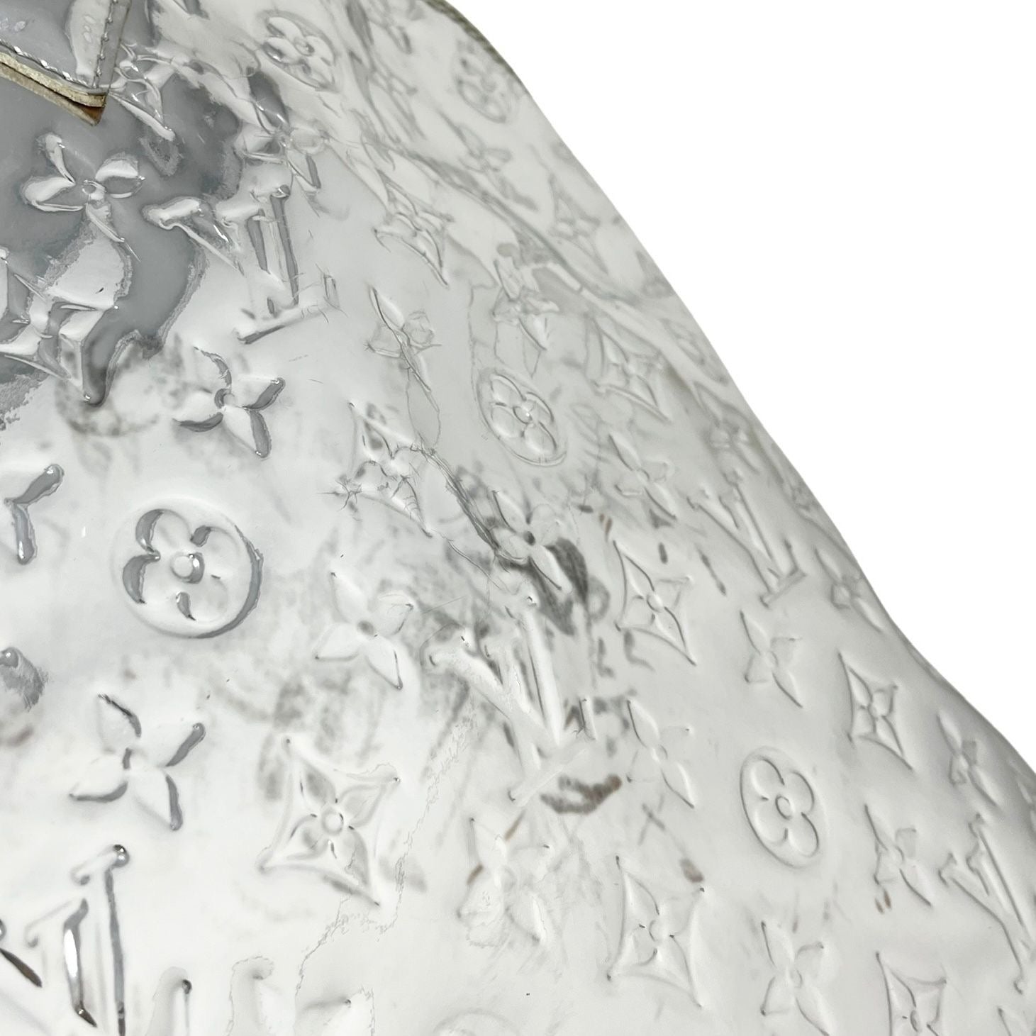 Louis Vuitton Silver Monogram Miroir Alma GM Bag