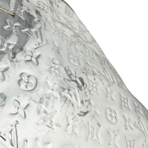 Louis Vuitton Silver Monogram Miroir Alma GM Bag