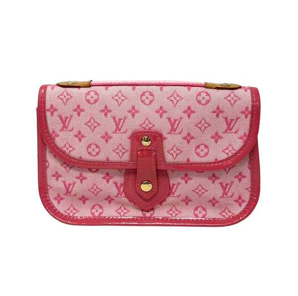 Louis Vuitton Pink Canvas Mini Top Handle