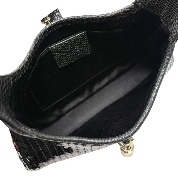 Gucci Black Mini Sequin Jackie Bag