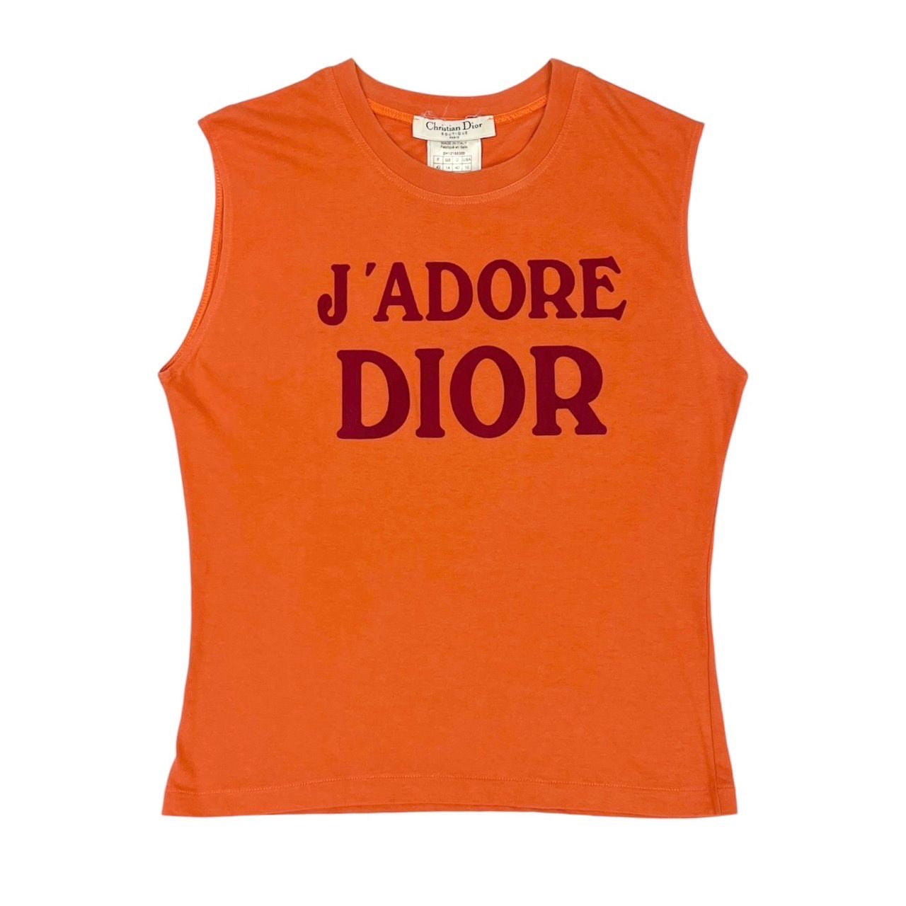 Dior J'Adore Orange + Red Tank – Treasures of NYC