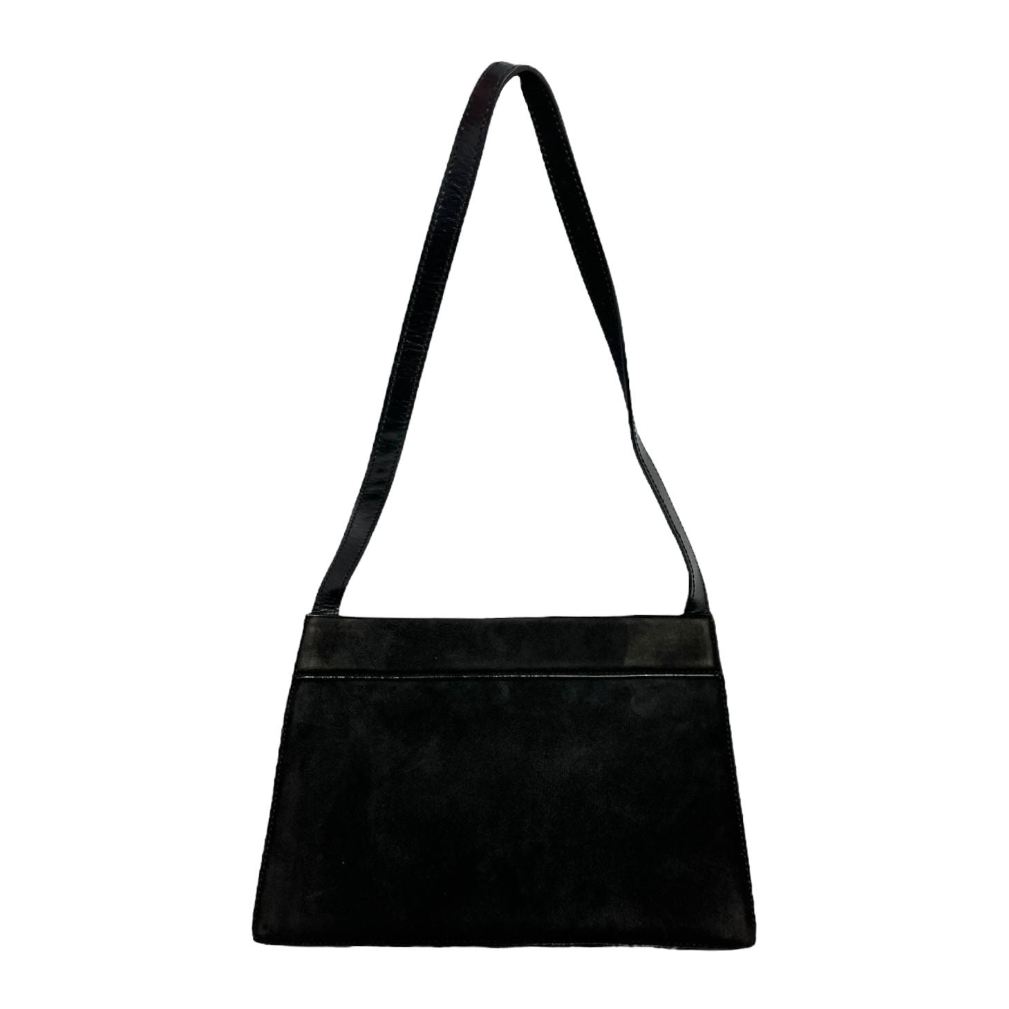 Gucci Black Suede Shoulder Bag – Treasures of NYC