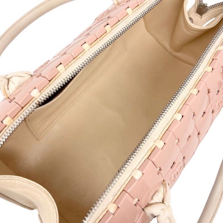 Chanel Pink Logo Cylinder Shoulder Bag