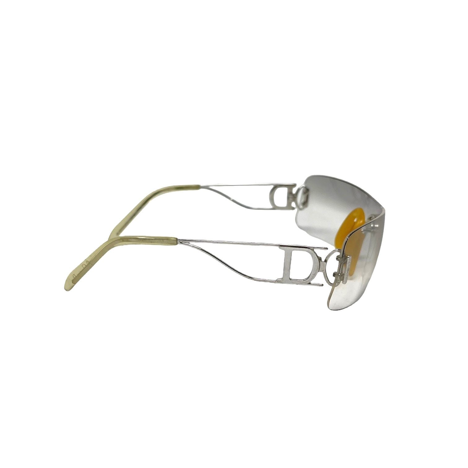 Dior Clear Rimless Sunglasses