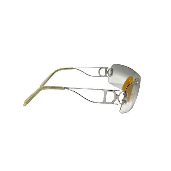 Dior Clear Rimless Sunglasses