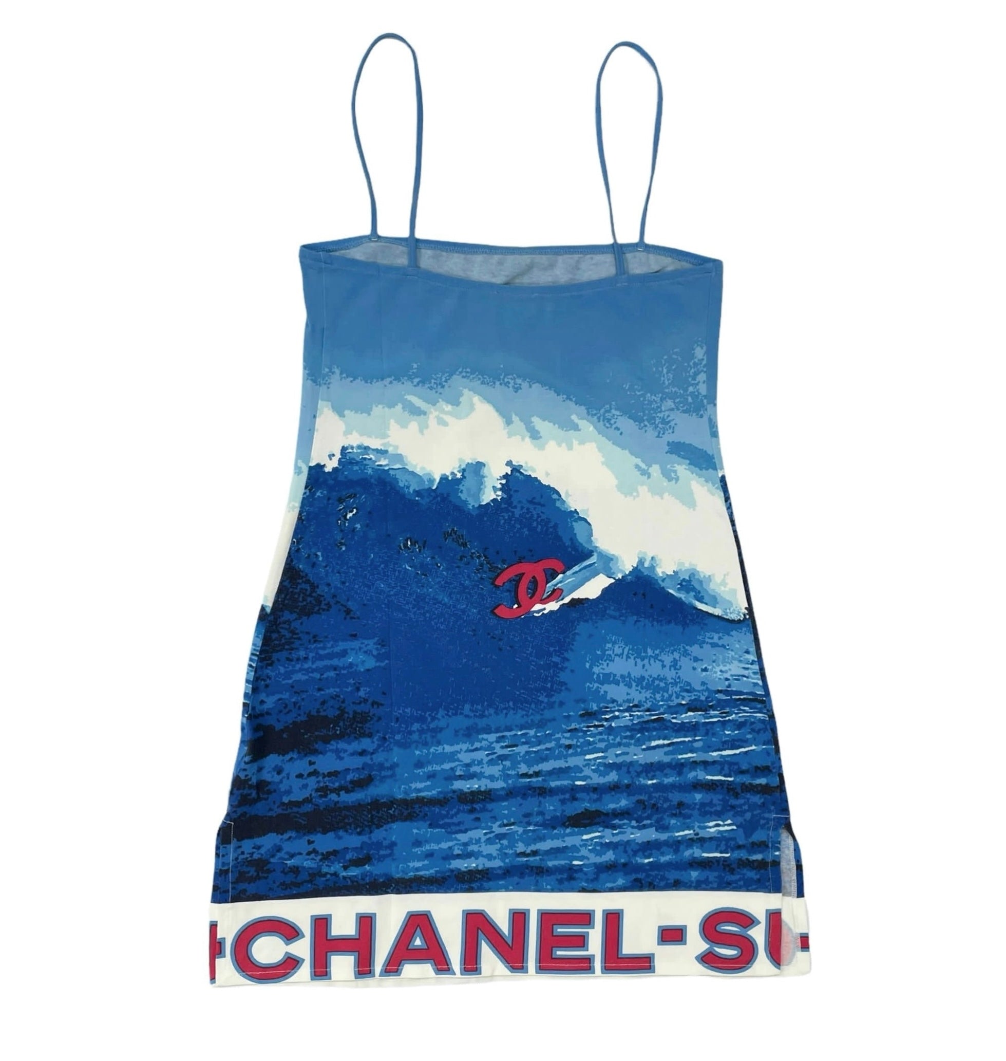 Chanel Surf Print Dress