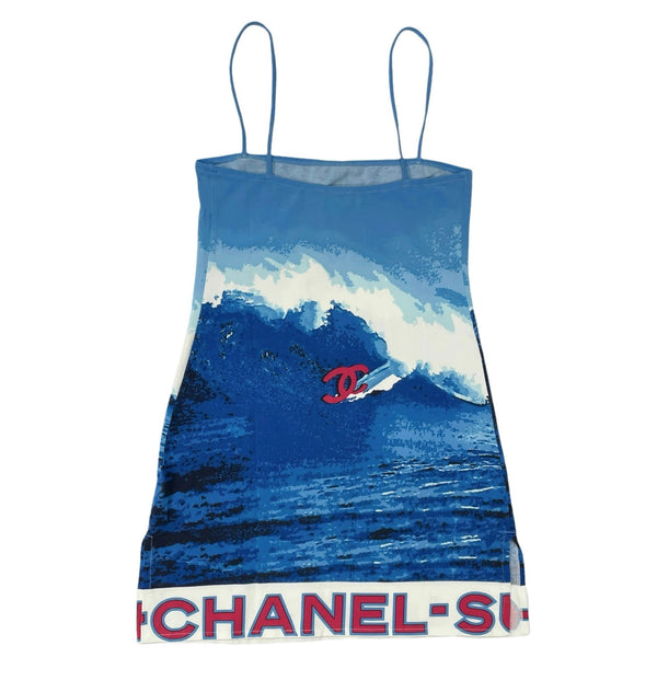 Chanel Surf Print Dress