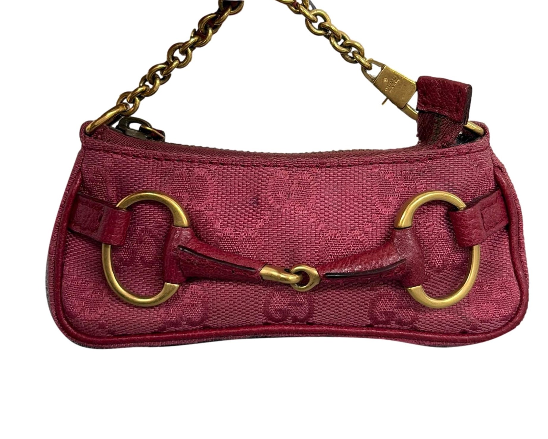 Gucci Pink Horsebit Micro Bag