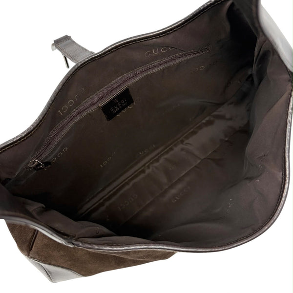 Gucci Brown Suede Jackie Bag