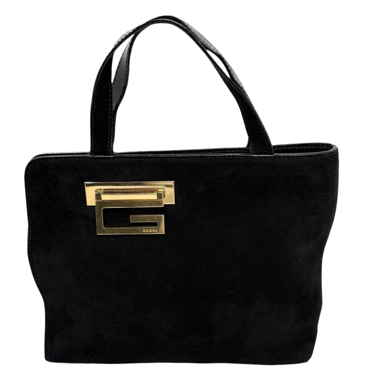 Gucci Black Suede Mini Bag