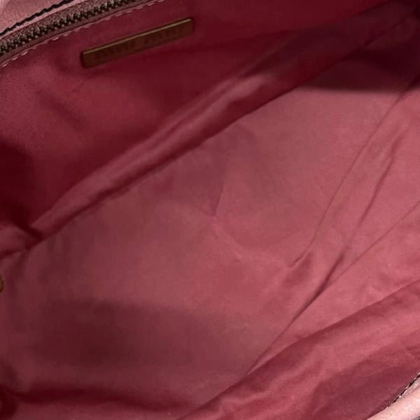 Miu Miu Denim/Pink Shoulder Bag