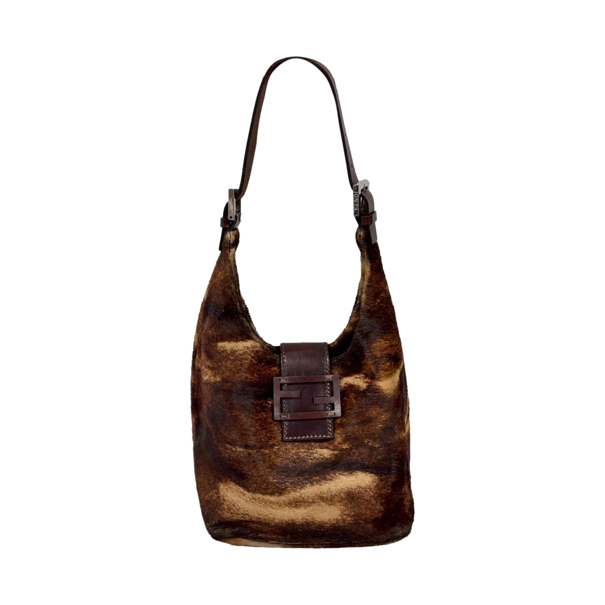 Fendi Calfhair Shoulder Bag