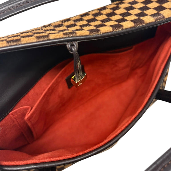 Louis Vuitton Damier Calf-hair Top Handle