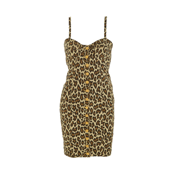 Jean Paul Gaultier Leopard Corset Dress Treasures of NYC Jean Paul Gaultier Leopard Corset Dress Treasures of NYC