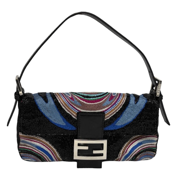 Fendi Multicolor Beaded Baguette